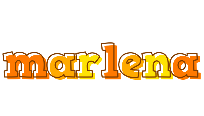 Marlena desert logo