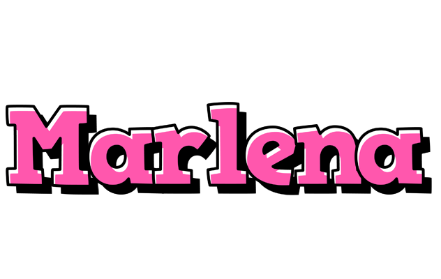 Marlena girlish logo