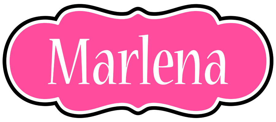 Marlena invitation logo