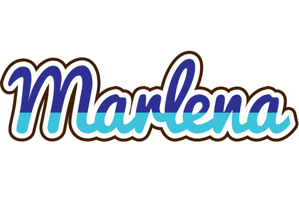 Marlena raining logo