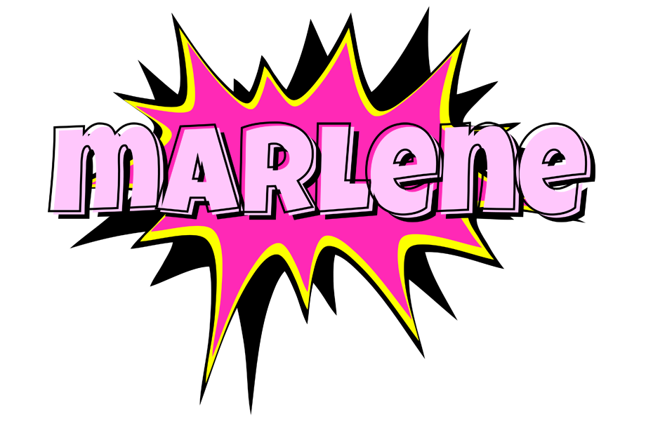 Marlene badabing logo