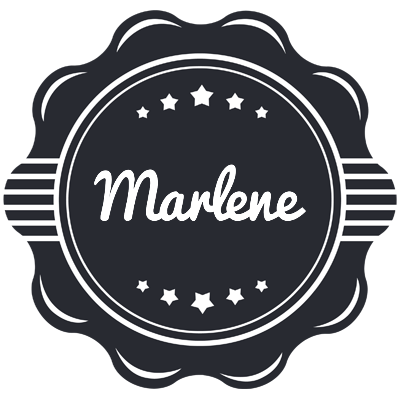 Marlene badge logo