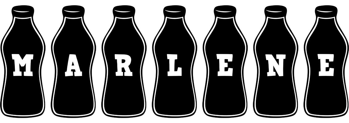 Marlene bottle logo