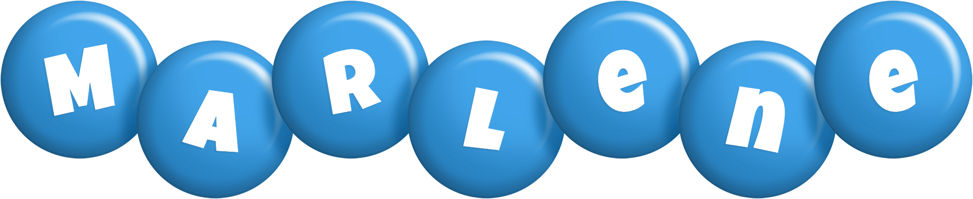 Marlene candy-blue logo