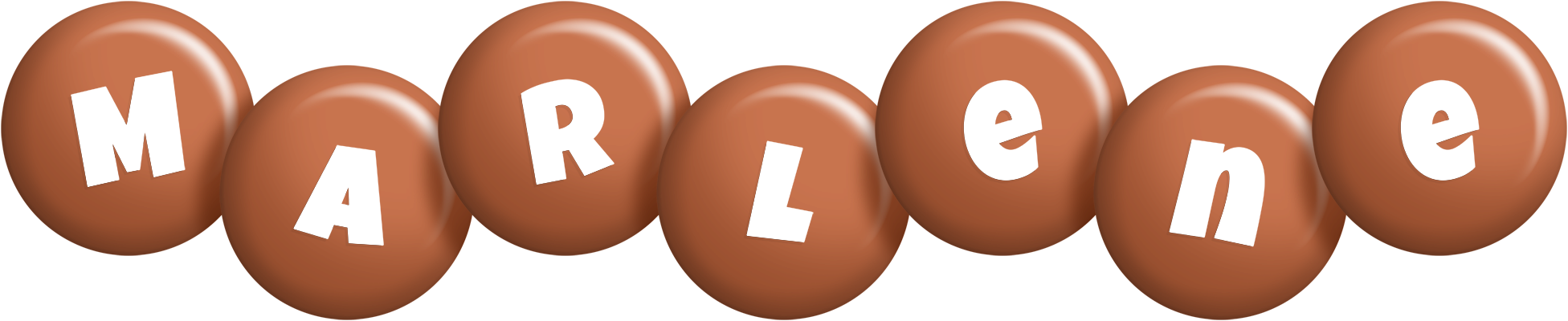 Marlene candy-brown logo