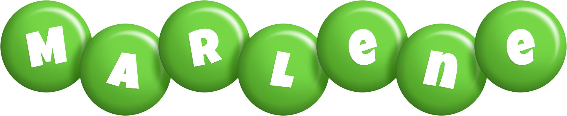 Marlene candy-green logo