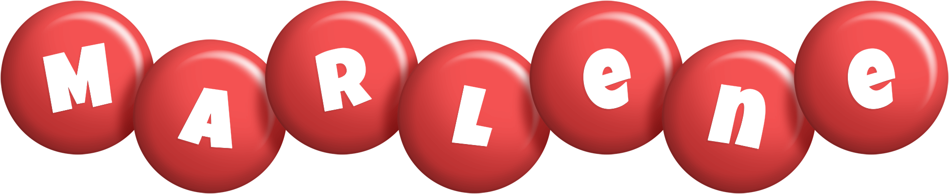 Marlene candy-red logo