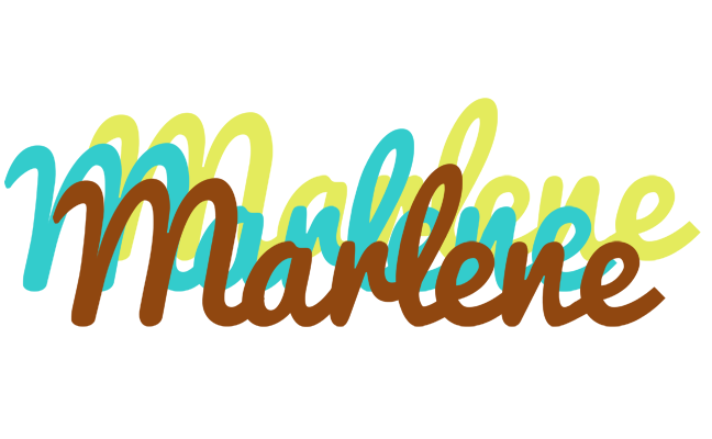 Marlene cupcake logo