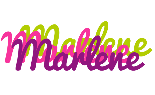 Marlene flowers logo