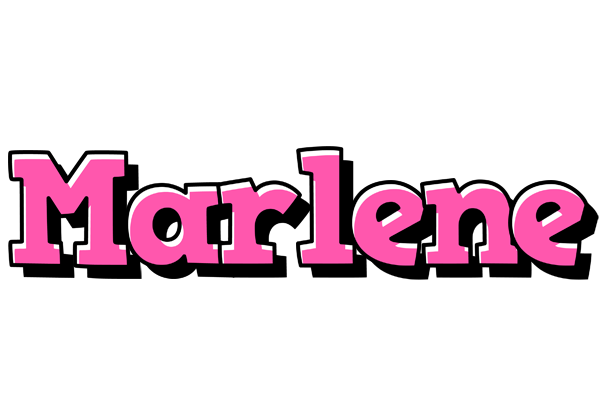 Marlene girlish logo