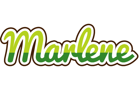 Marlene golfing logo