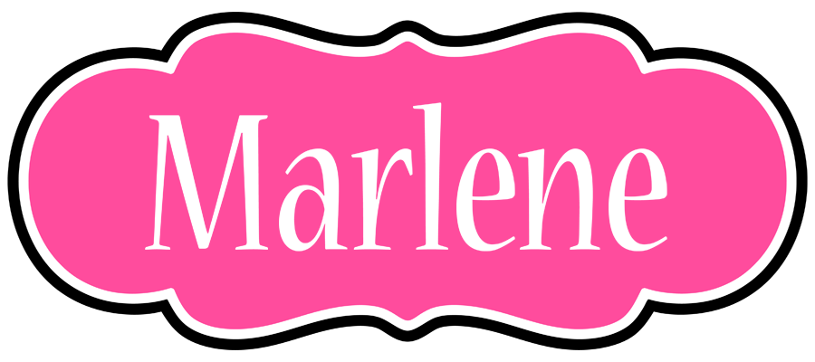 Marlene invitation logo