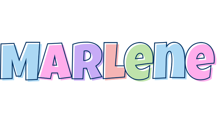 Marlene pastel logo