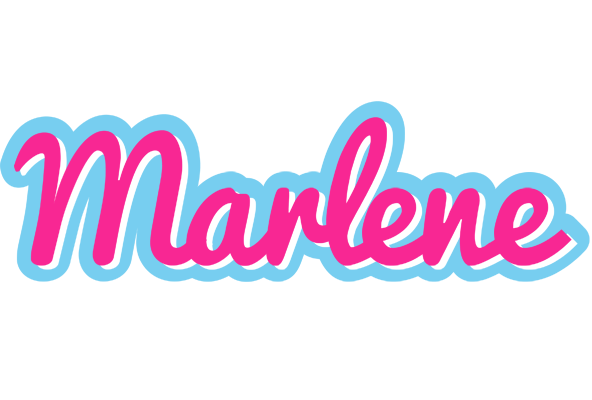 Marlene popstar logo