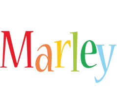 Marley birthday logo