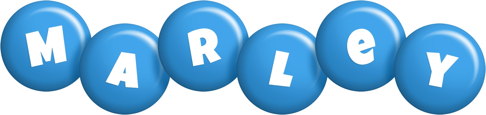 Marley candy-blue logo