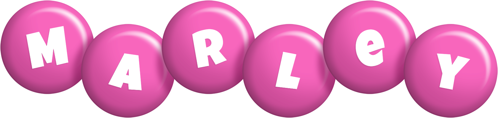 Marley candy-pink logo