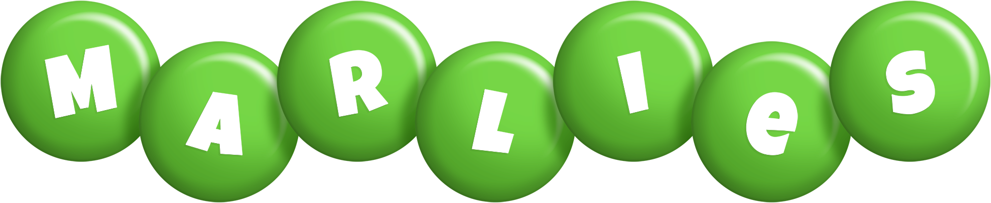 Marlies candy-green logo