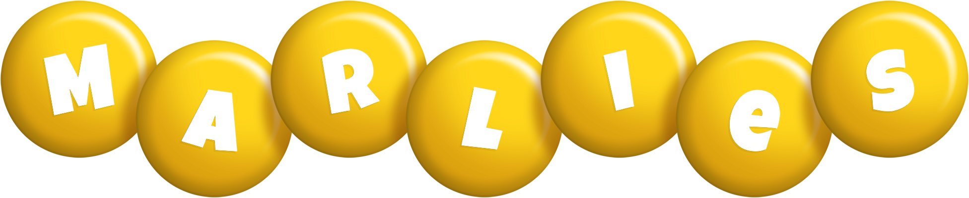 Marlies candy-yellow logo