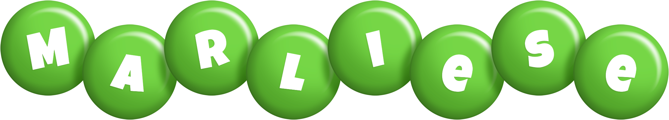 Marliese candy-green logo