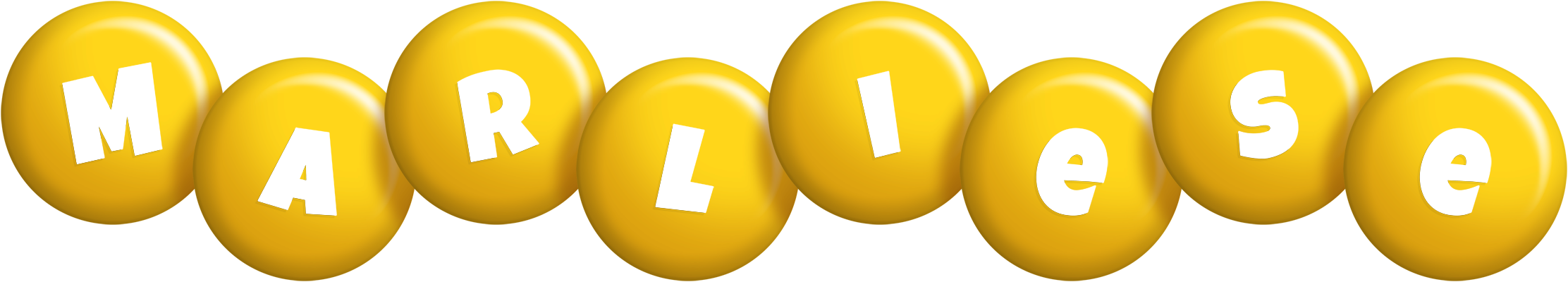 Marliese candy-yellow logo