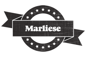 Marliese grunge logo