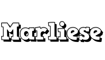 Marliese snowing logo