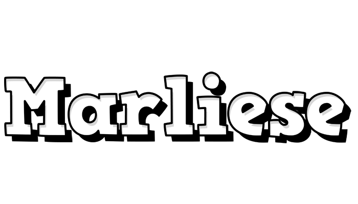 Marliese snowing logo