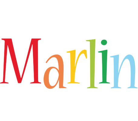 Marlin birthday logo