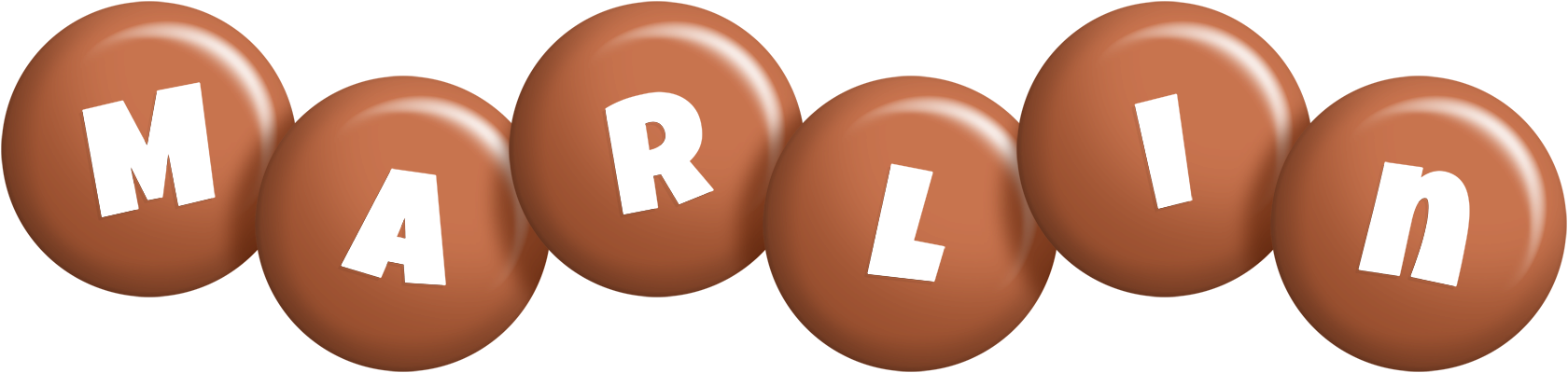 Marlin candy-brown logo
