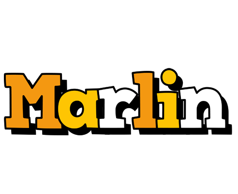 Marlin cartoon logo