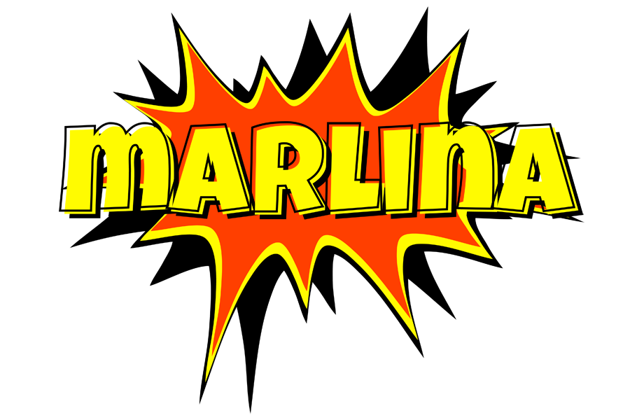 Marlina bazinga logo
