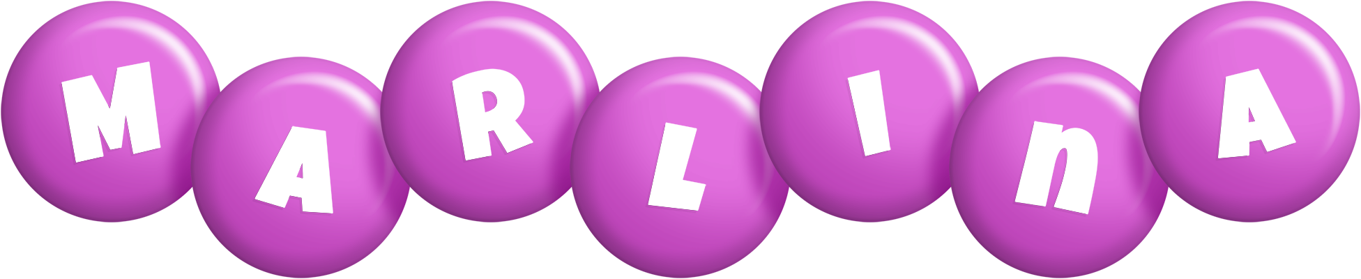Marlina candy-purple logo