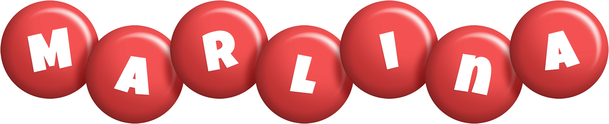 Marlina candy-red logo