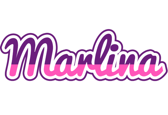 Marlina cheerful logo