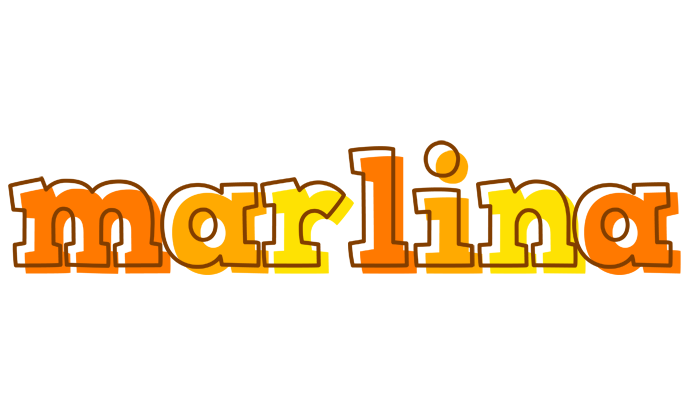 Marlina desert logo