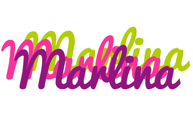 Marlina flowers logo