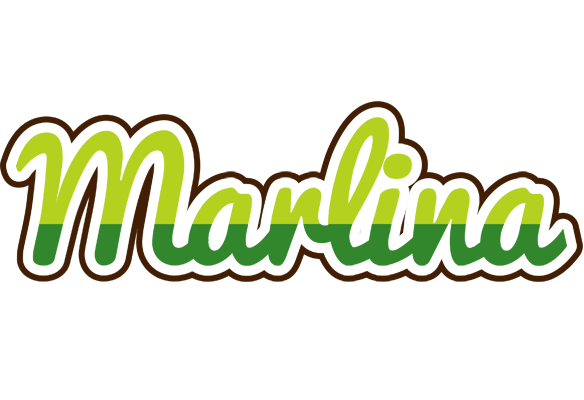 Marlina golfing logo