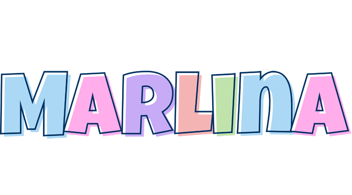 Marlina pastel logo