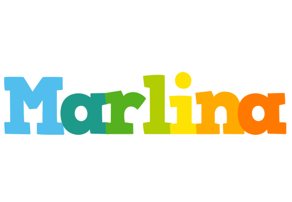 Marlina rainbows logo