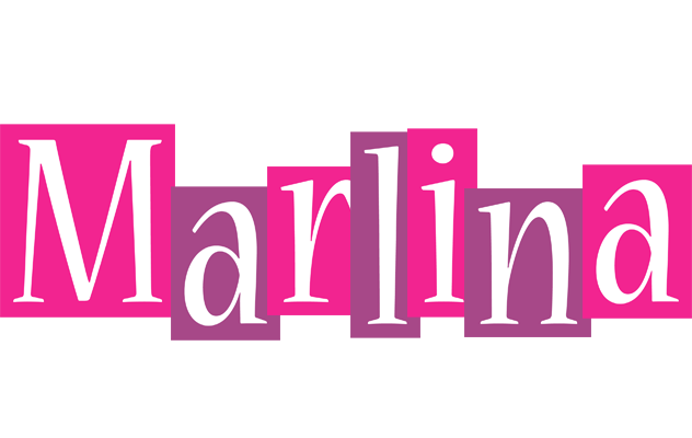 Marlina whine logo