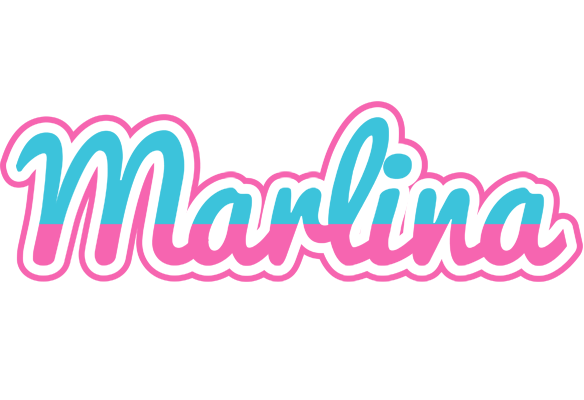 Marlina woman logo