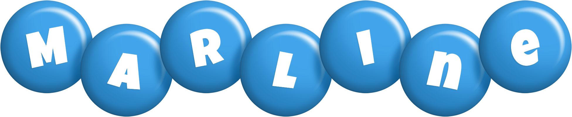 Marline candy-blue logo