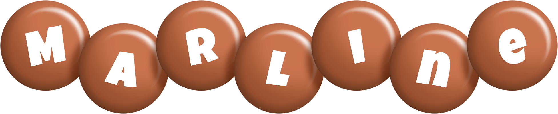 Marline candy-brown logo