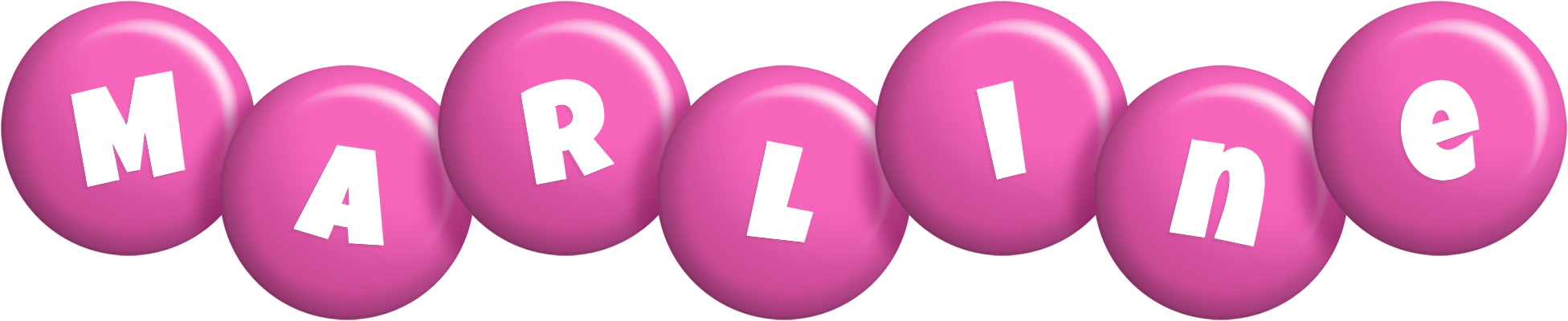 Marline candy-pink logo