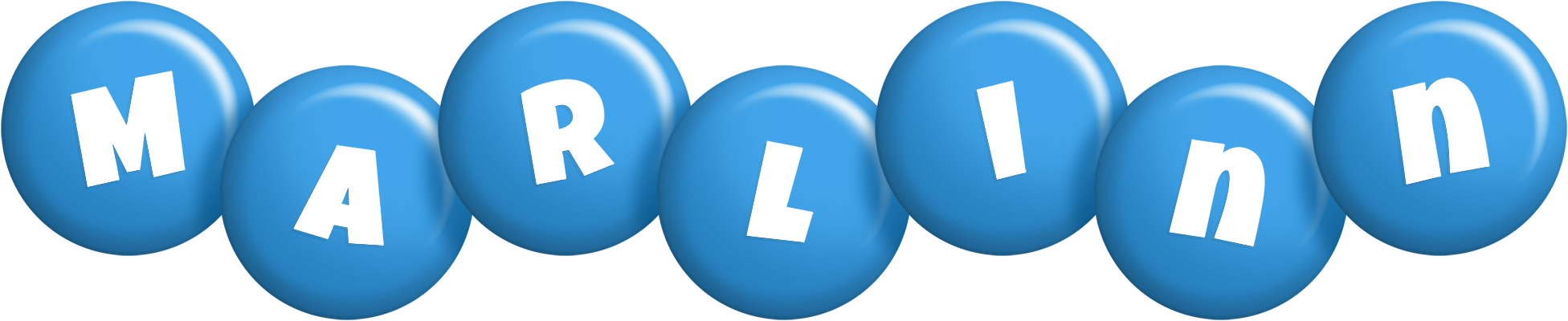 Marlinn candy-blue logo