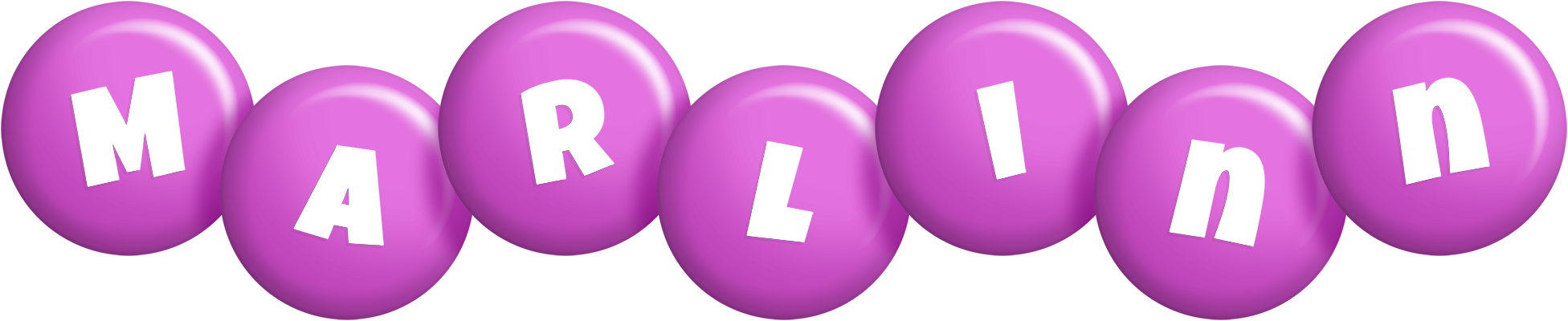 Marlinn candy-purple logo