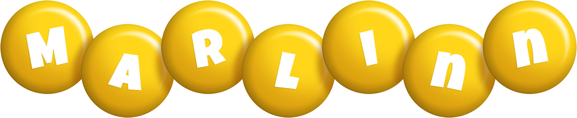 Marlinn candy-yellow logo