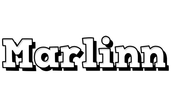 Marlinn snowing logo