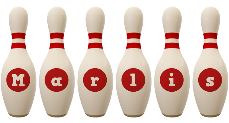 Marlis bowling-pin logo
